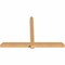 Ekena Millwork Eugene Smooth Timber Gable Bracket, Western Red Cedar, 96"W x 64"H x 5 1/2"D x 5 1/2"F, 16/12 Pitch GBW096X64X0606EUG00SWR - alternate 4
